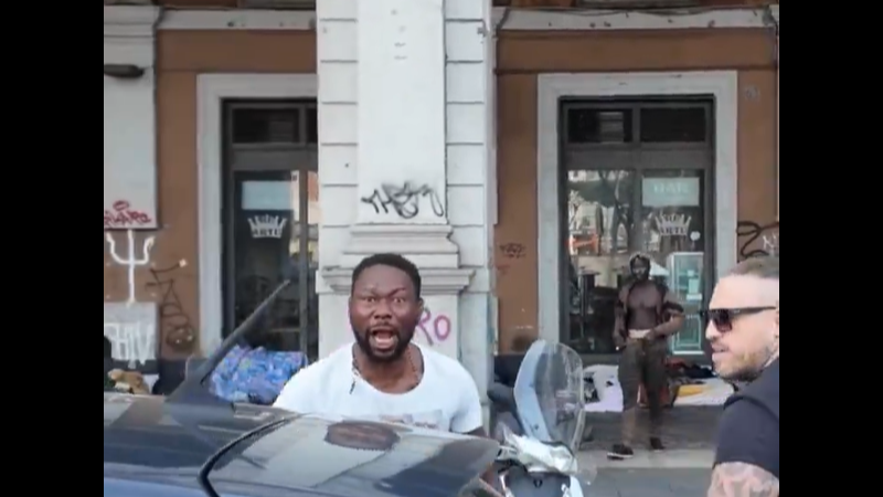 Migrants Attack In Italy, Throw Bottles At Bystanders