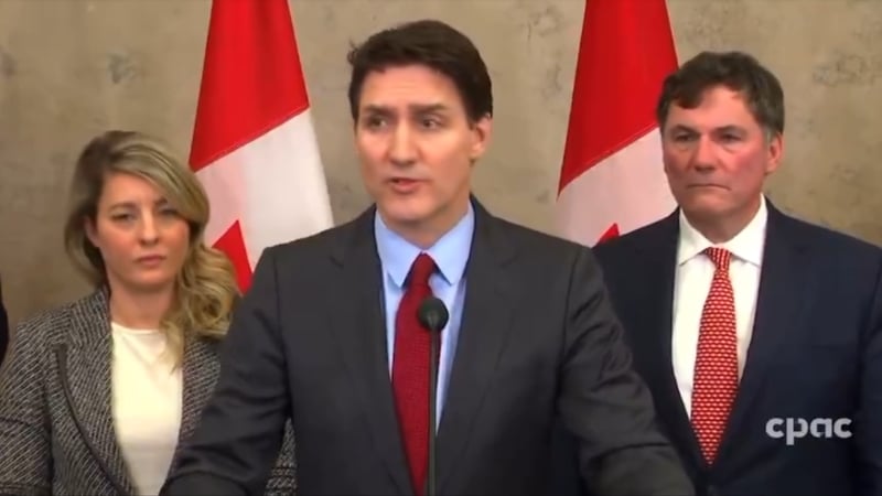 Trudeau Orders Retaliatory Tariffs on US Goods, Mexico Expected To Follow