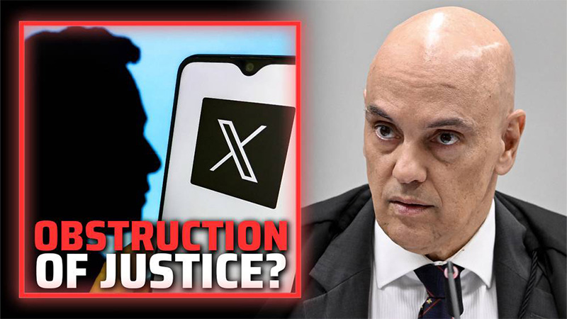 BREAKING: Brazil’s Top Tyrant Threatens to Charge Elon Musk with Obstruction of Justice & Ban X