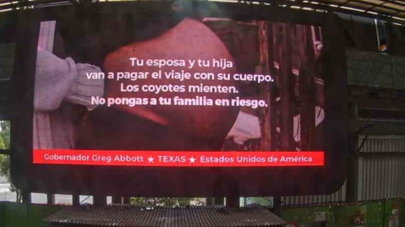 “How Much Did You Pay to Have Your Daughter Raped?” – Texas Launches International Billboard Campaign to Combat Illegal Migration