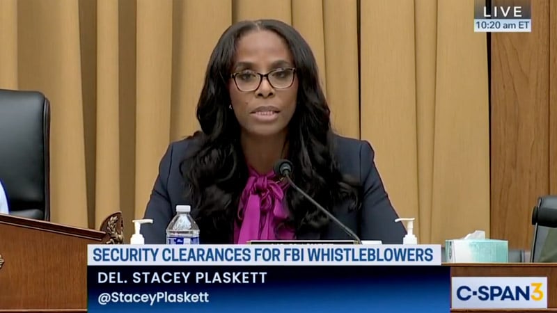 Dem Rep Says DOJ & FBI’s Purpose Is To Persecute Trump & His Supporters