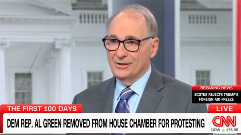 David Axelrod Facepalms: Dem Antics During Trump’s Congressional Address Weren’t ‘Helpful’