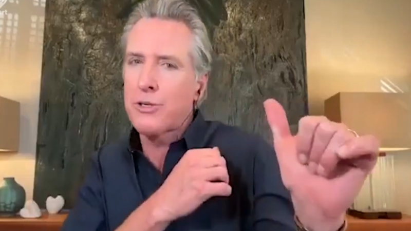 Watch: Actress Goes On Racist Vulgar Rant During Interview With CA Gov. Newsom