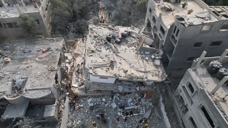 Second Israeli Airstrike Hits Gaza Refugee Camp