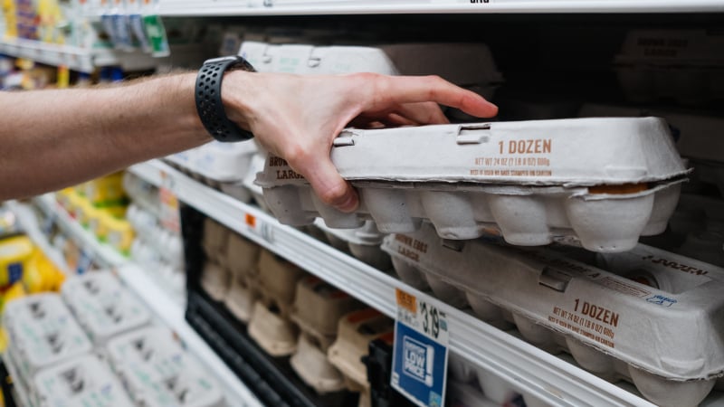 Dozen Eggs Hit Record High Prices as Bird Flu Ravages Farms