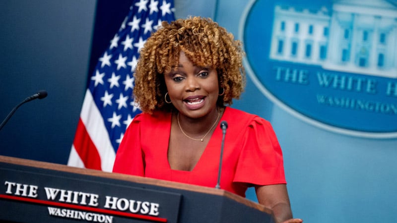 Watch: Karine Jean-Pierre Flails When Grilled Over ‘Cover-Up’ of Biden’s Health Before Election Exit