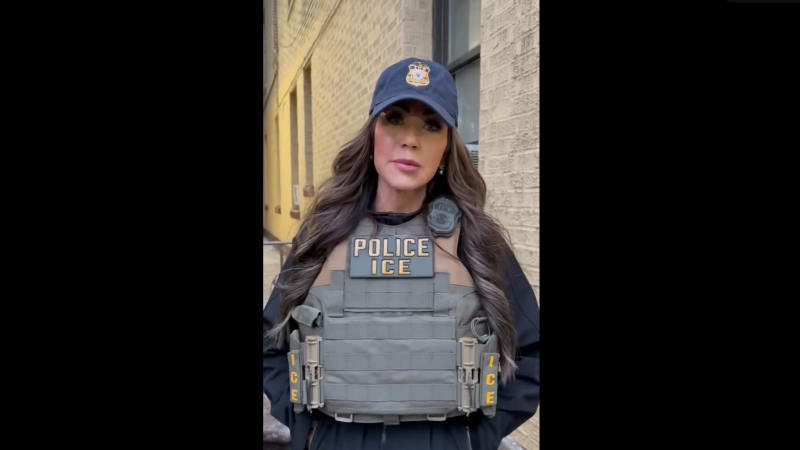 Trump DHS Secretary Noem Joins ICE In NYC Illegal Alien Deportation Raids
