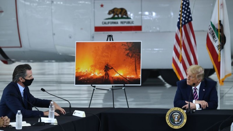 Watch Live: President Trump Demands Gov. Newsom ‘Release The Water’ As SoCal Fires Continue Burning