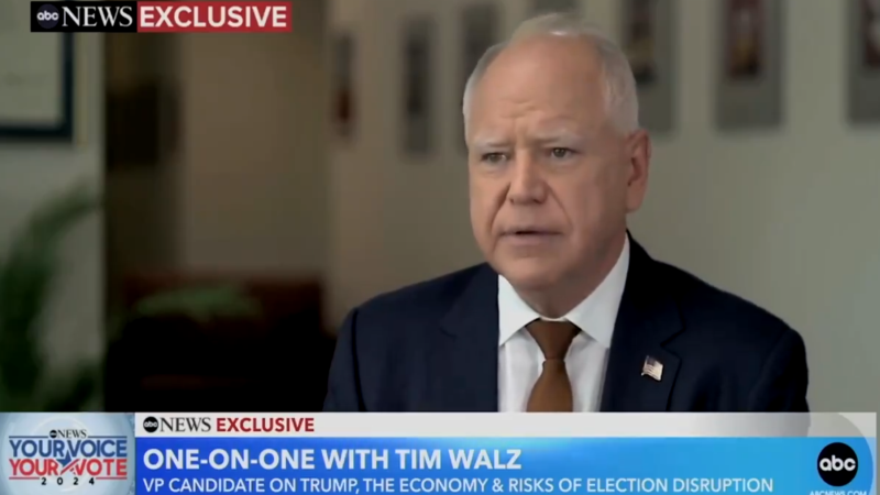 Must-See: Lying Commie Tim Walz Bungles Major ABC Interview