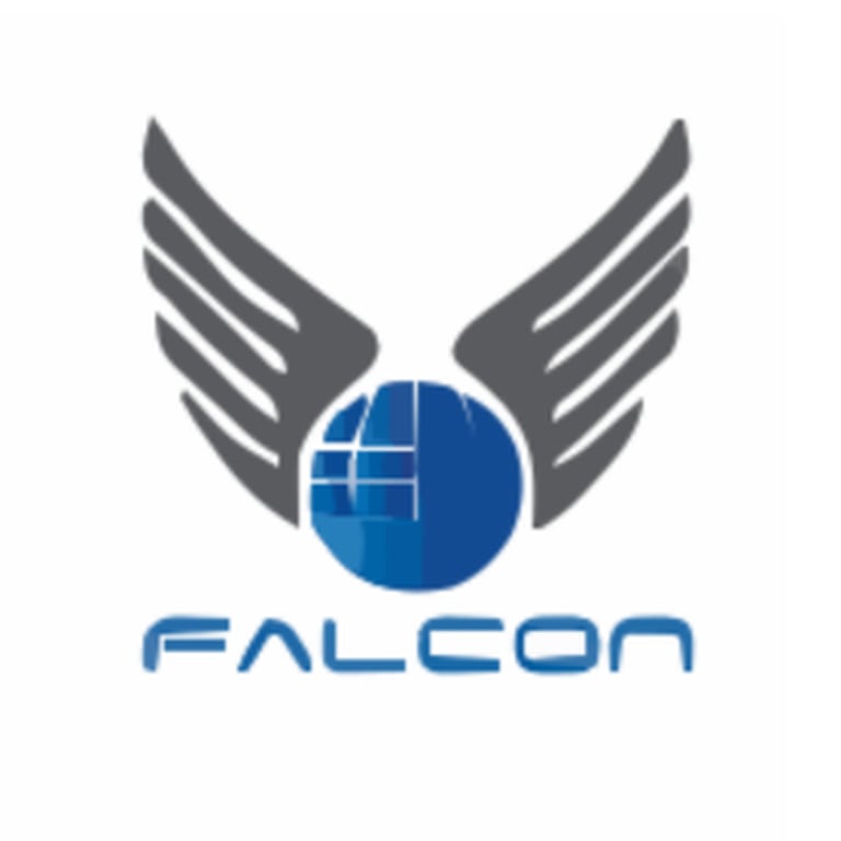 Falcon Global Logo - branding, global, icon, logo, wings