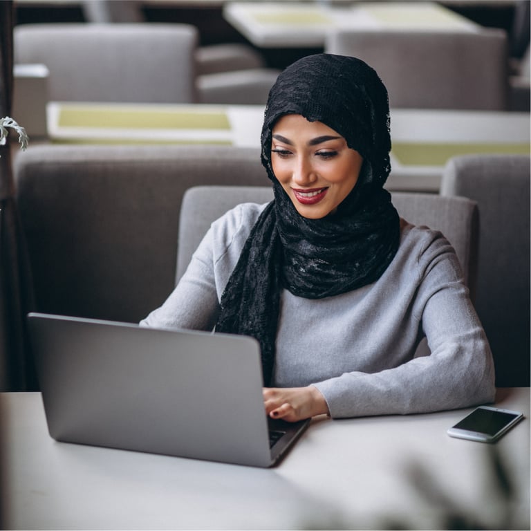 Confident Muslim Woman