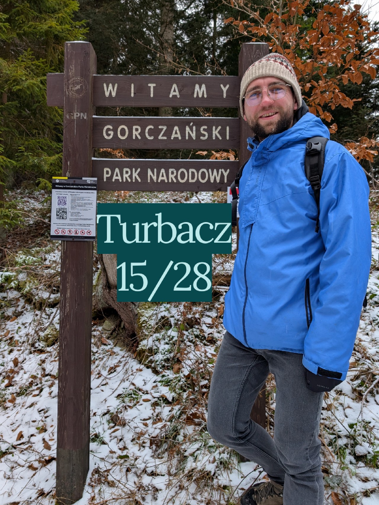 Turbacz zimą – najwyższy szczyt Gorców w białej odsłonie 1