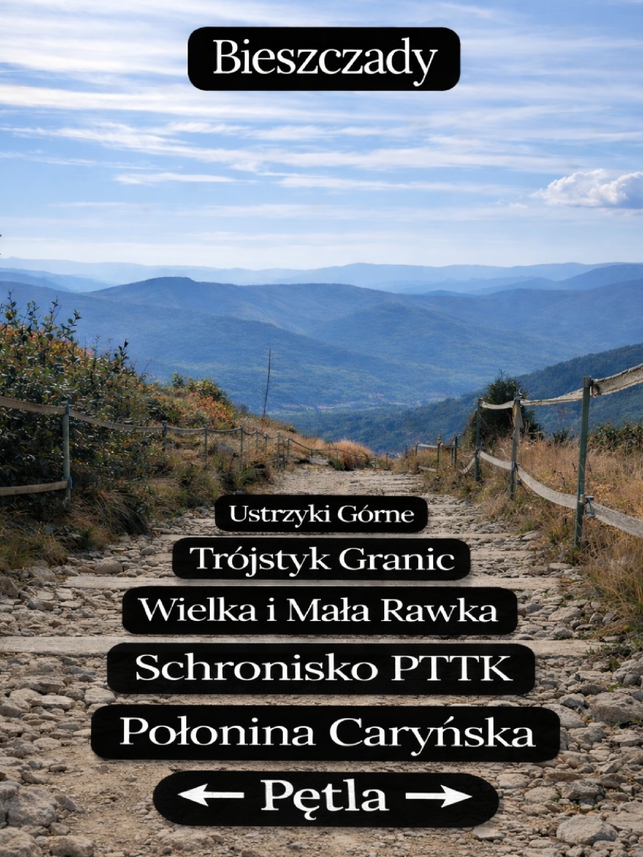 Bieszczadzka pętla z Ustrzyk Górnych 1