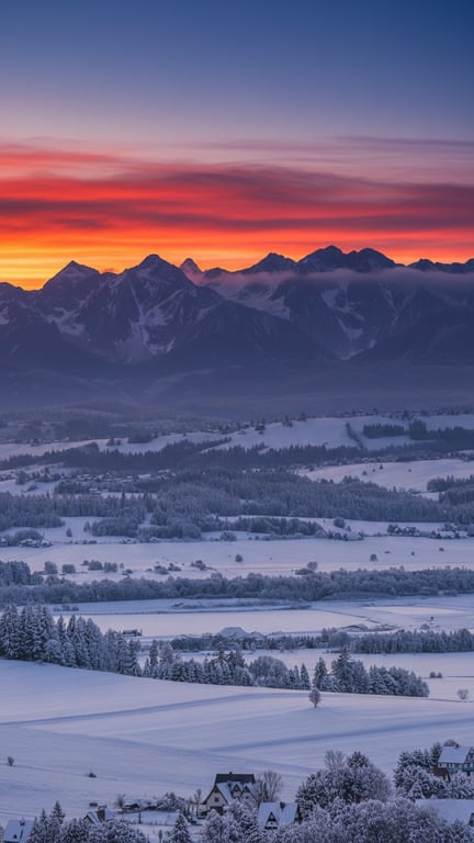 Tatry z ukrytego punktu widokowego