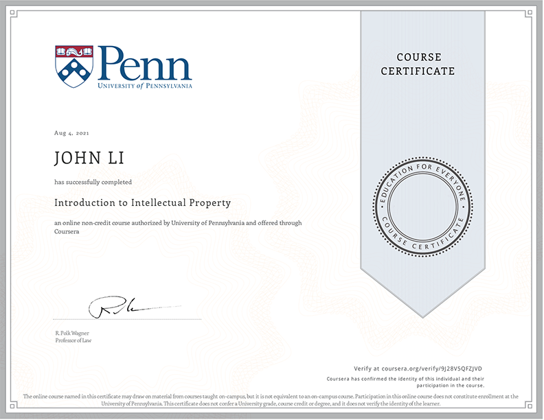 Introduction to Intellectual Property