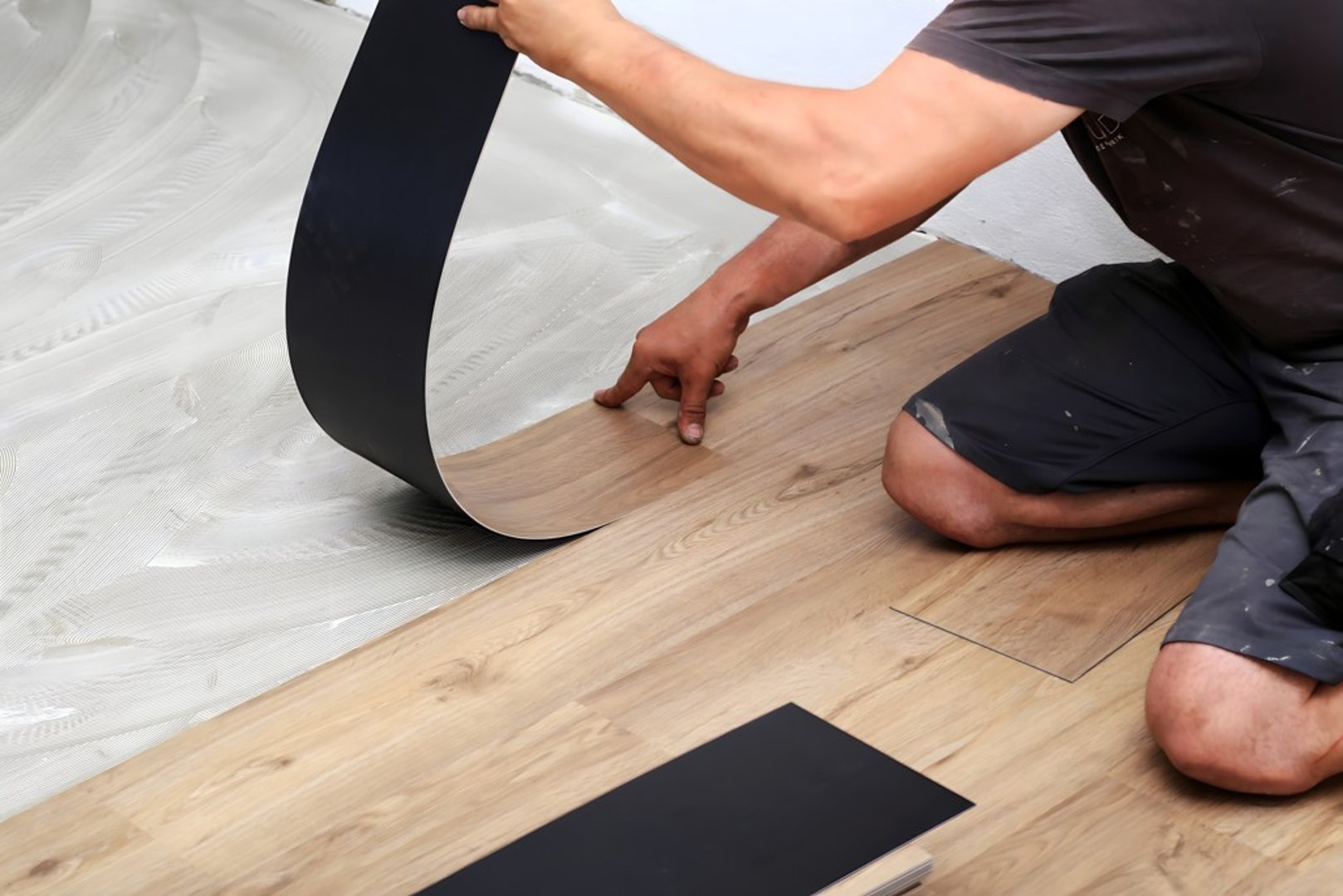Citra Aladdin Vinyl Flooring Vinyl Tiles Glue-Down Installation Method