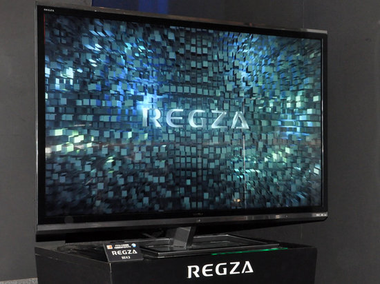 Toshiba Regza 55x3 is the world first naked-eye 3D TV with 3,840