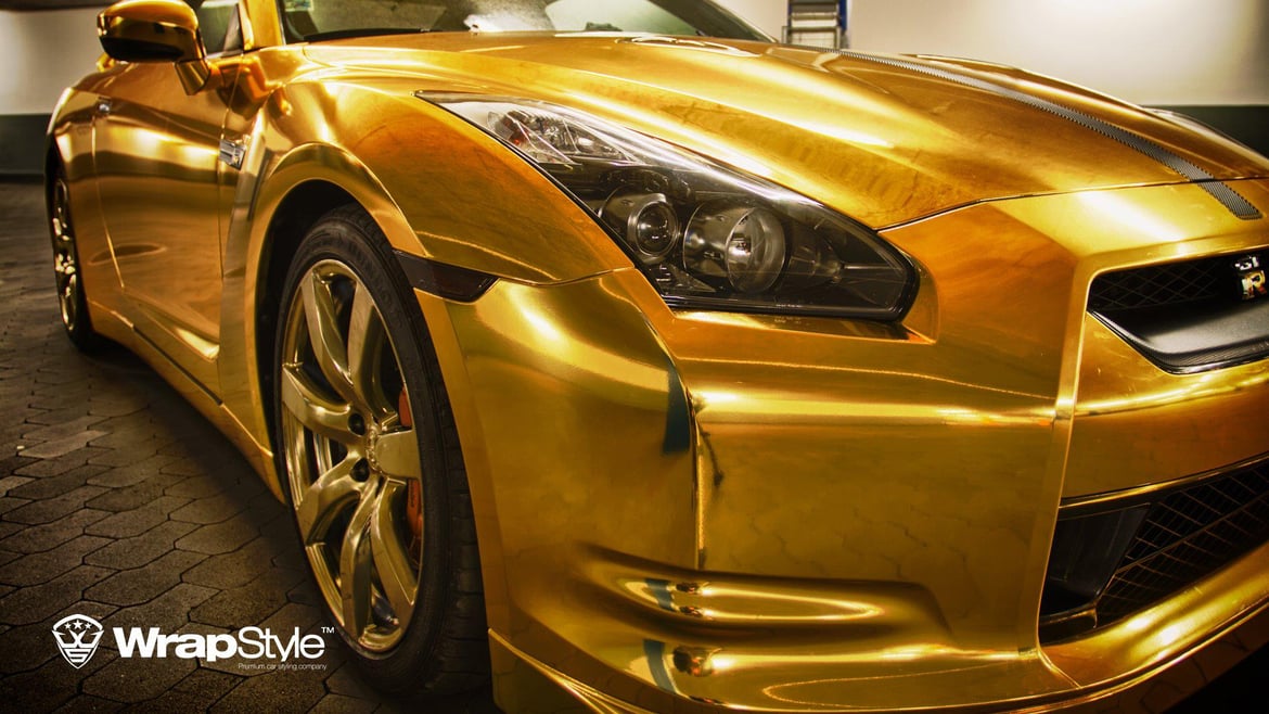 LB☆Works Nissan GT-R Satin Gold/carbon LB☆Works Nissan GT-R