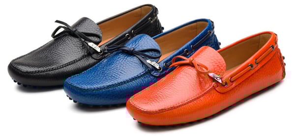 靴 prada 2013aw tank sole moccasin shoes PRADA Logo Driving Loafer