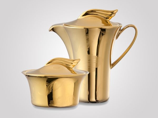 Versace Vanity La Dorée Tableware Collection for golden meal Versace Vanity La Dorée Tableware Collection for golden meal
