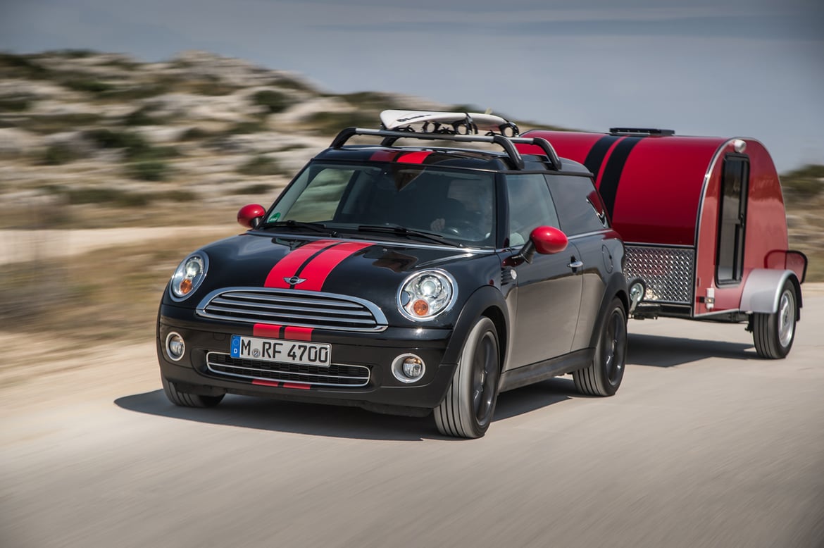 Mini unveils the world's smallest luxury camper van along with two