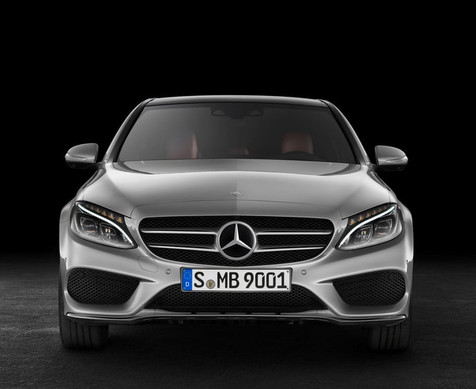 Mercedes-Benz C250, AMG Line, Avantgarde, Diamantsilber metallic