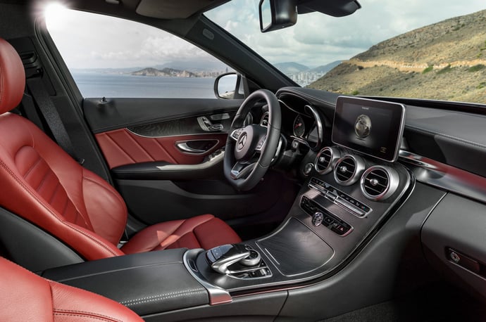 Mercedes-Benz C250, AMG Line, Avantgarde, Diamantsilber metallic