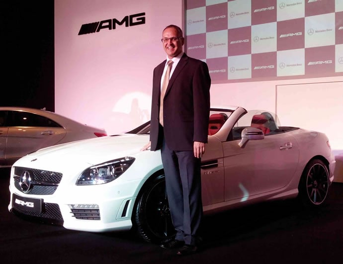 Mercedes offers a fly-in visit to the factory for its potential customers of AMG cars in India