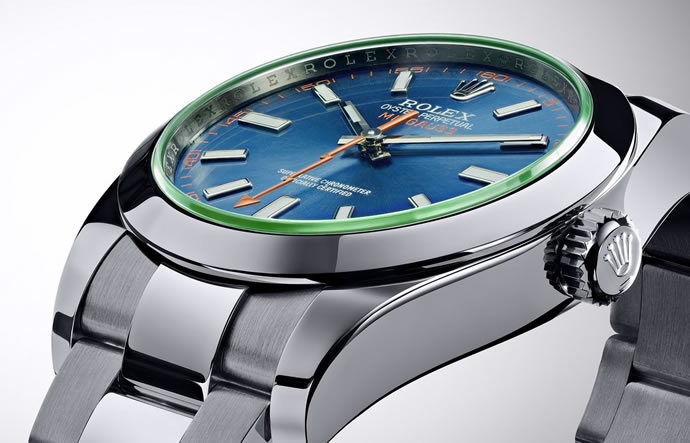 The 2014 Rolex Oyster Perpetual Milgauss comes with a mesmerizing