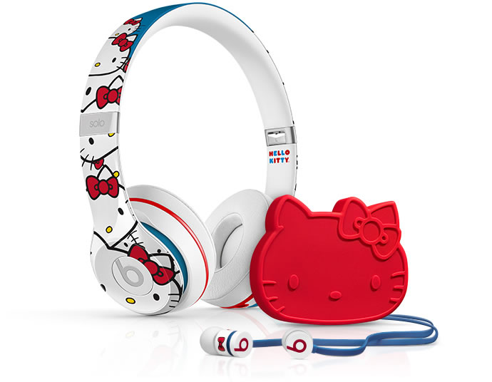新品未開封 Beats by Dr.Dre Hello Kitty ハローキティ Hello Kitty Beats Dr Dre Solo 2 Special Edition Wired Headphones