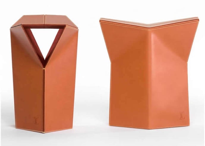 leather-stool