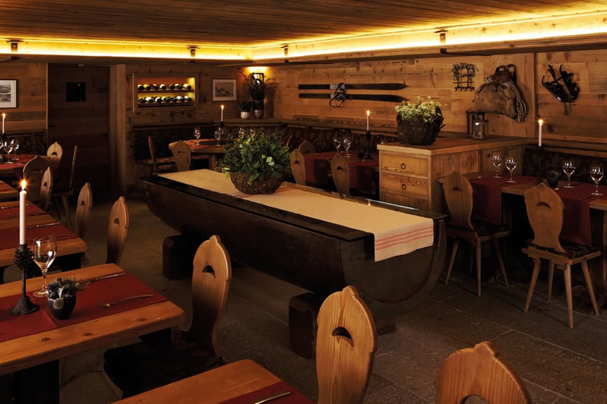 Fine Italian cuisine at the Trattoria. 