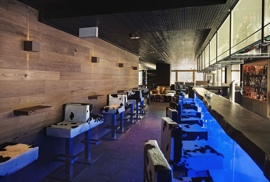 The roof top bar. Did we say interesting cocktails? 