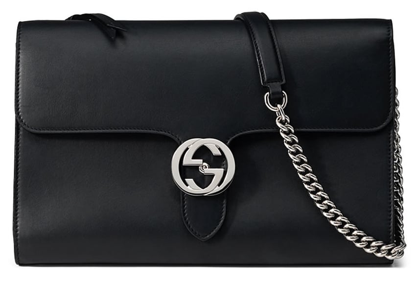 Gucci-Interlocking-Bag-Black