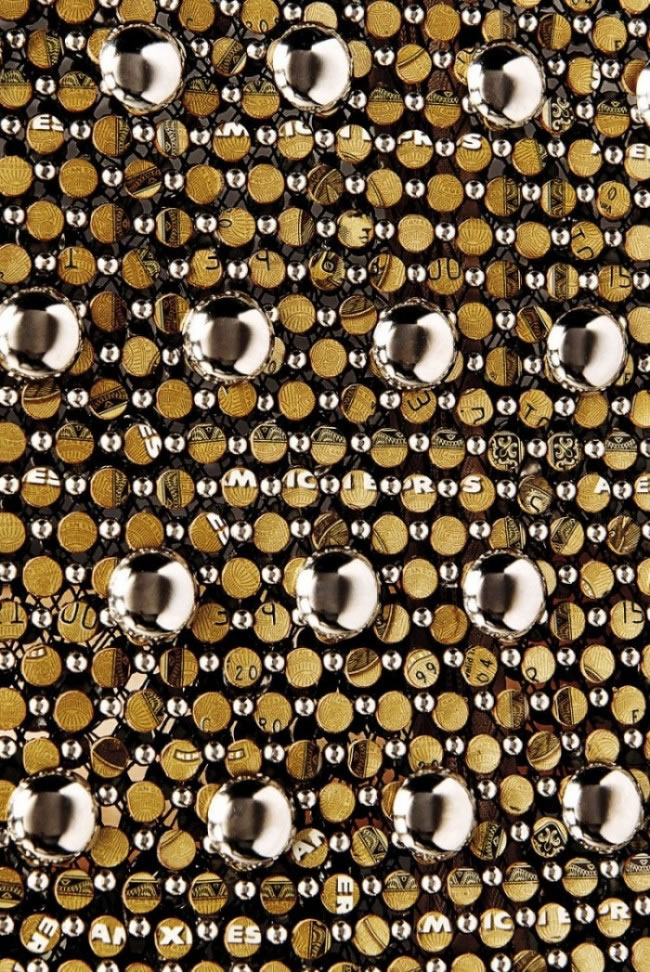 Alexander Wang makes a one of a kind dress composed of 500 American Express  Gold Cards - Luxurylaunches