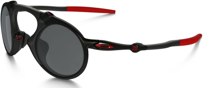 Made of carbon fiber these Oakleys pay homage to Scuderia Ferrari
