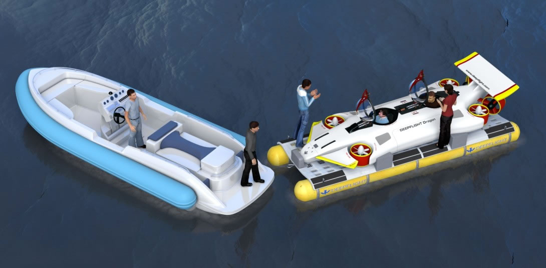 DeepFlight Dragon personal submarine 4