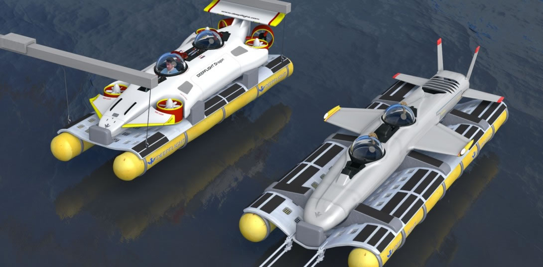 DeepFlight Dragon personal submarine 5