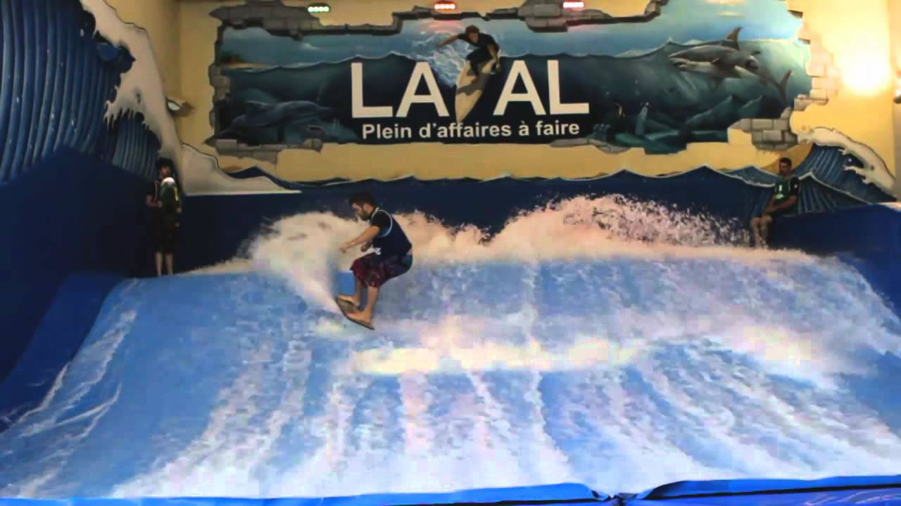 Maeva Surf indoor surfing Montreal