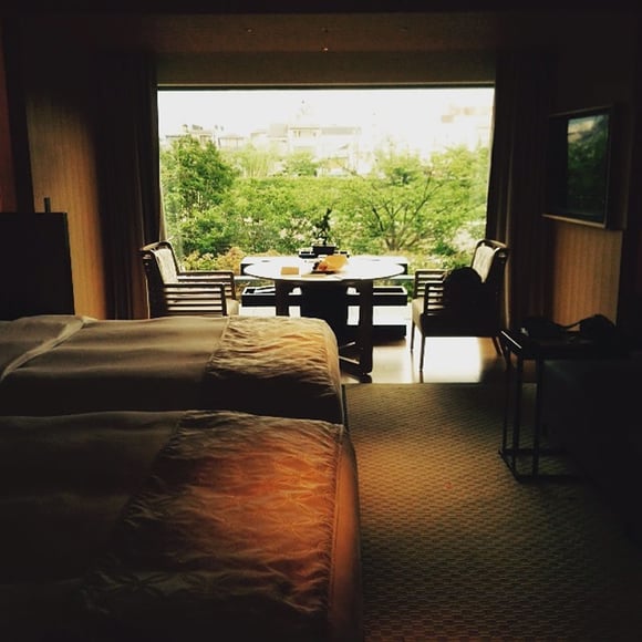 A typical afternoon in the Luxury Riverview room