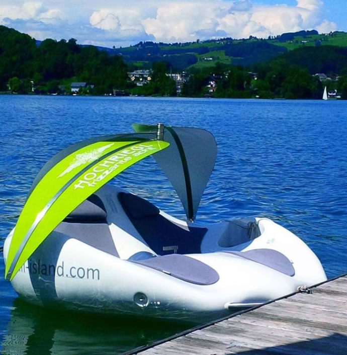 Chilli Island electric mini-boat 1