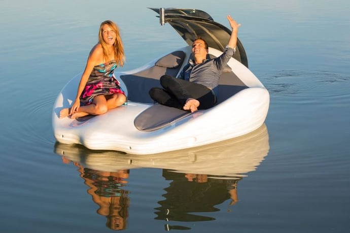 Chilli Island electric mini-boat 3