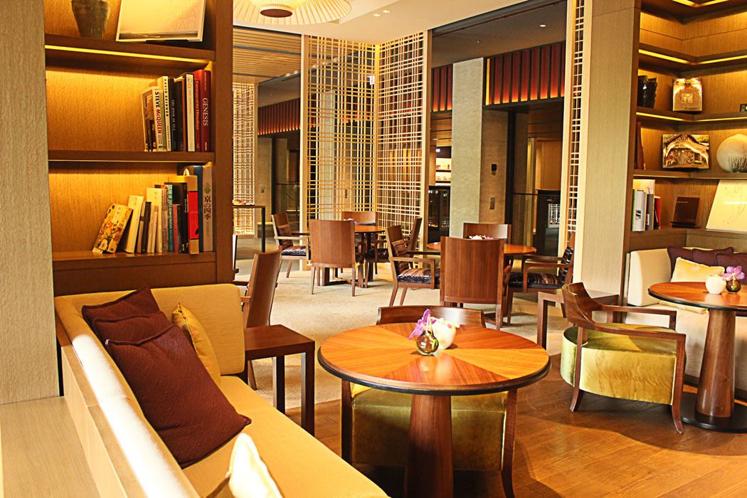 The Lobby Lounge, by noon