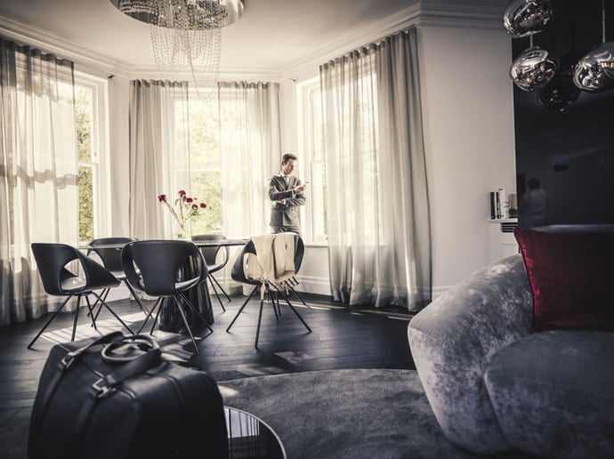 Living it large with the Mercedes-Benz-designed furnished apartments ...