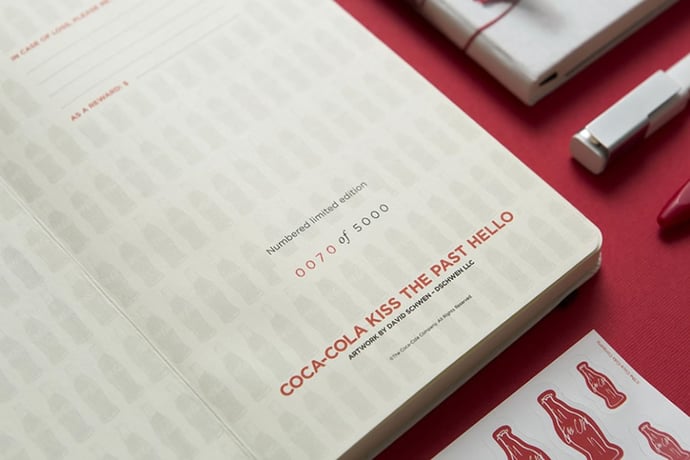 Moleskine Coca-Cola Bottle and notebooks-5