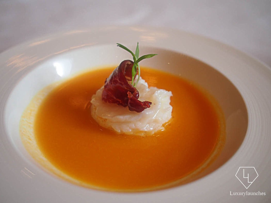 King Prawn with Sea Urchin Sauce