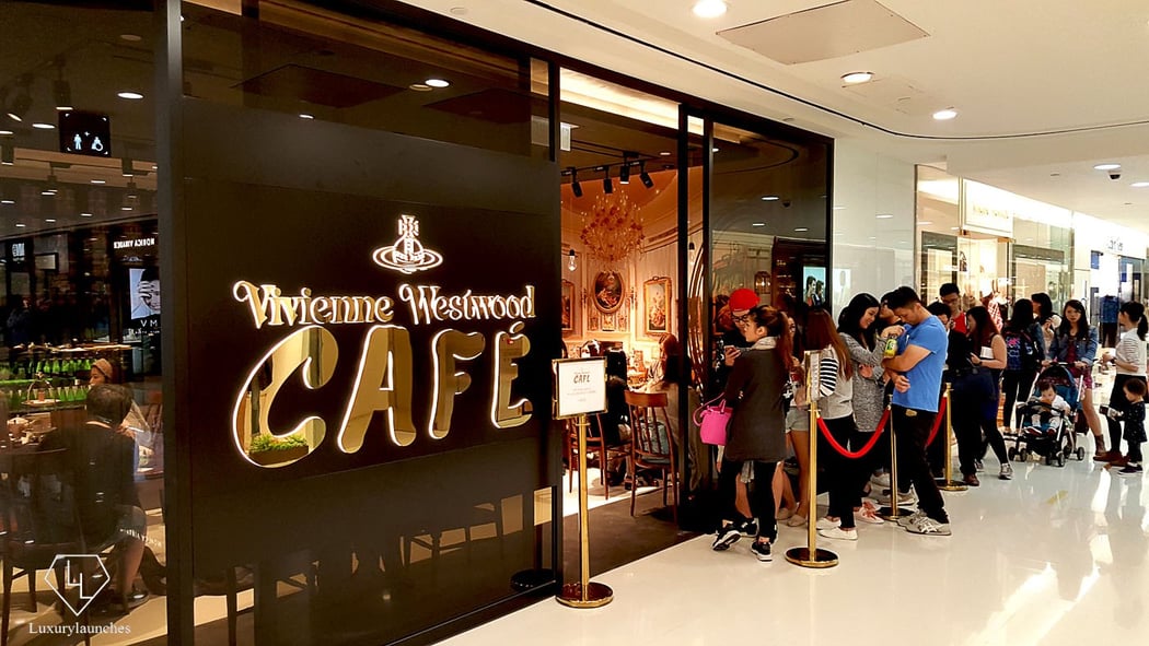 Customers wait for hours to get a seat in the cozy and trendy cafe. The queue is just warming up.