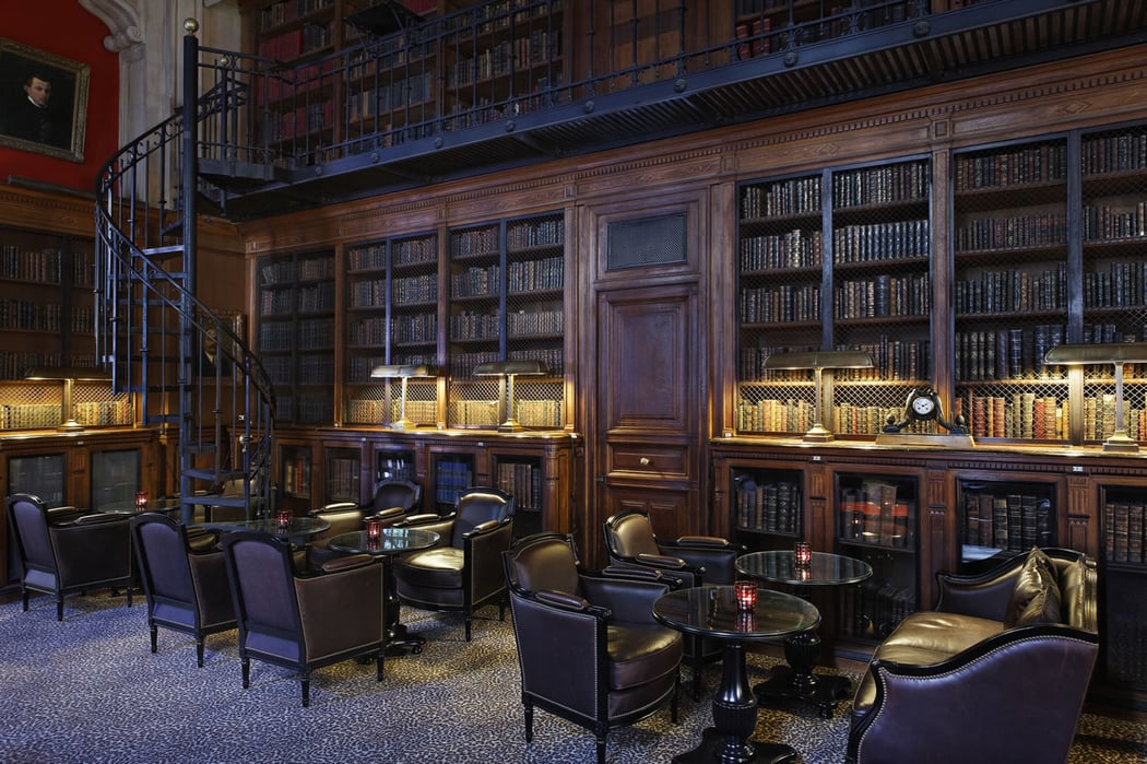 Saint James Paris bar-bibliothèque