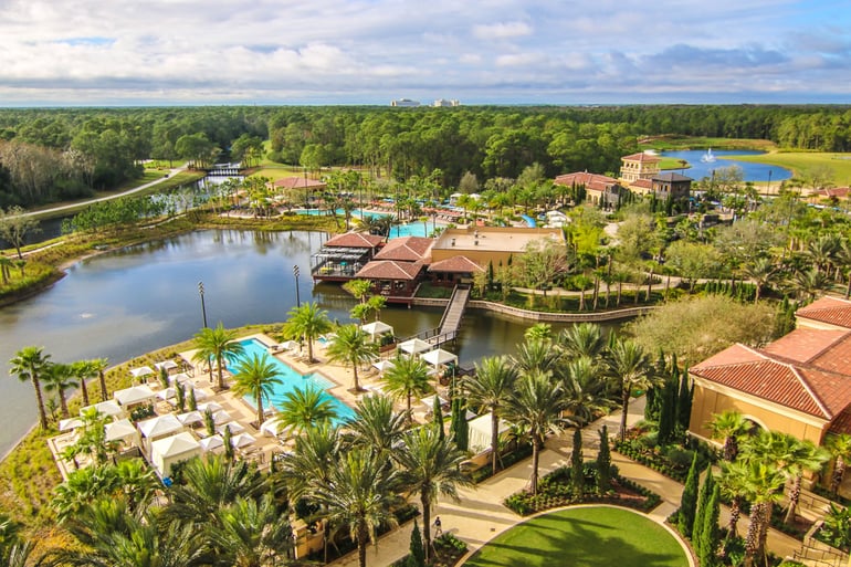 Four-Seasons-Disney-World-pool-area-from-balcony-27