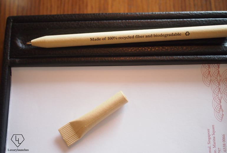 100% Recycled and biodegradable pen